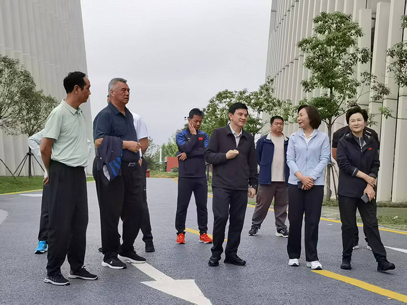 熊倪调研湖南省水上运动管理中心 开展节前安全生产检查