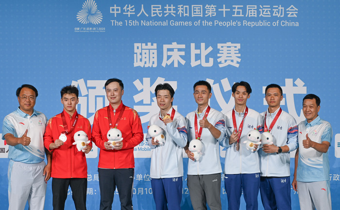 “反正是拼了！”严浪宇最高难度套“蹦”出湖南首金