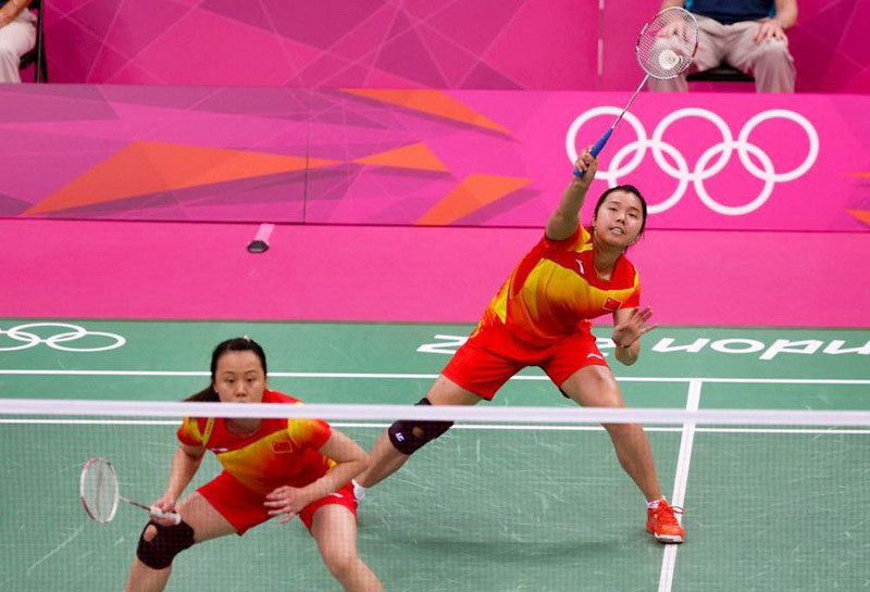 湖南田卿湖北赵芸蕾组合获得伦敦奥运会羽毛球女双冠军